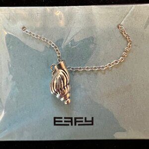 Seashell Necklace Sterling Silver